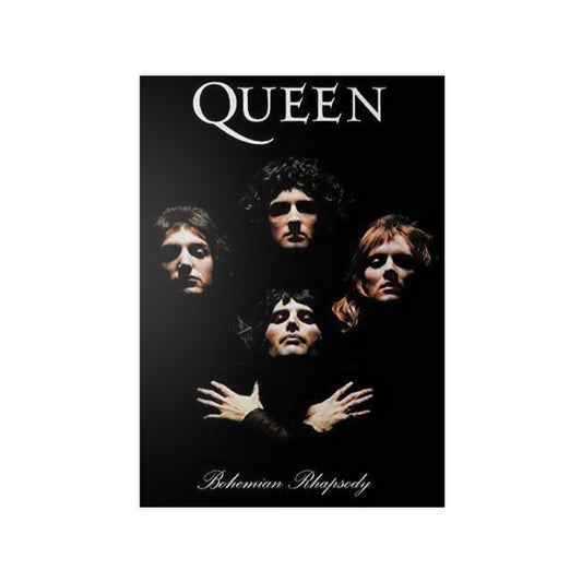 Photopaper Poster — Queen "Bohemian Rhapsody" Classic Rock Band Art Print