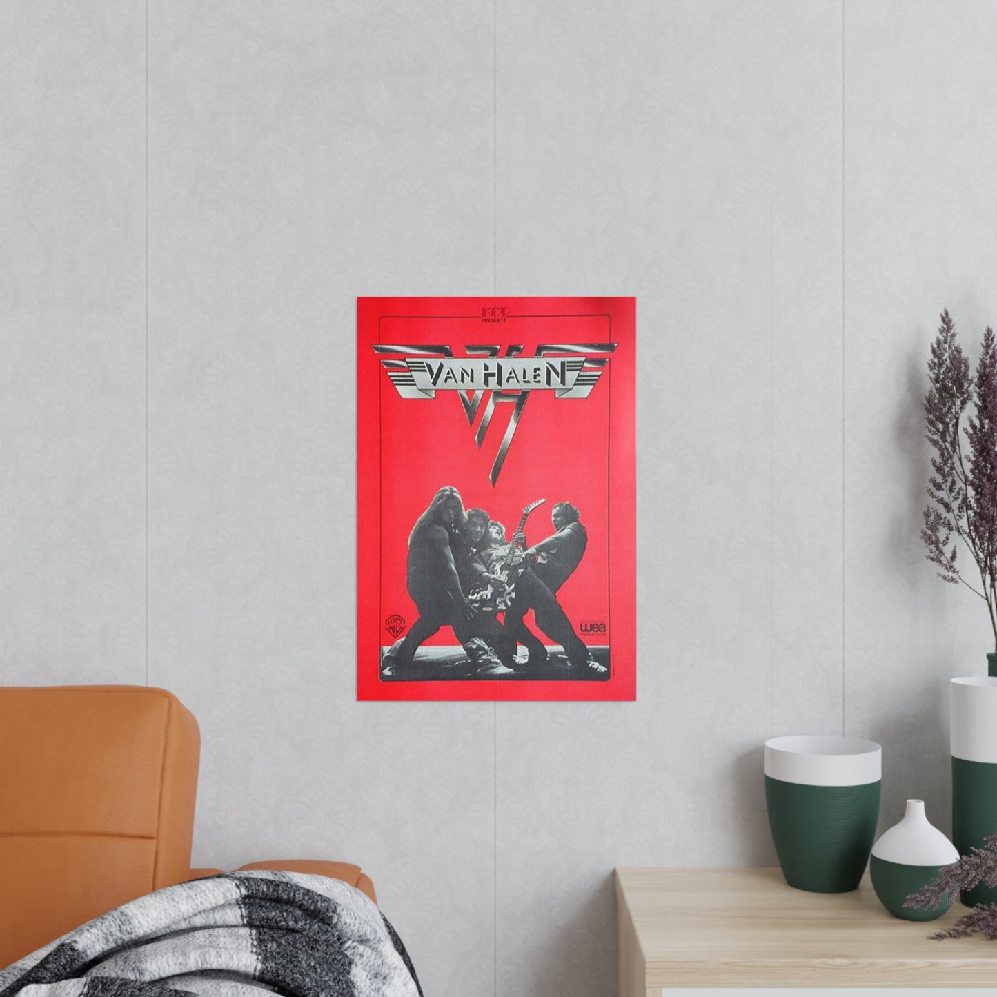 Van Halen Photopaper Poster - Vintage Rock Band Wall Art