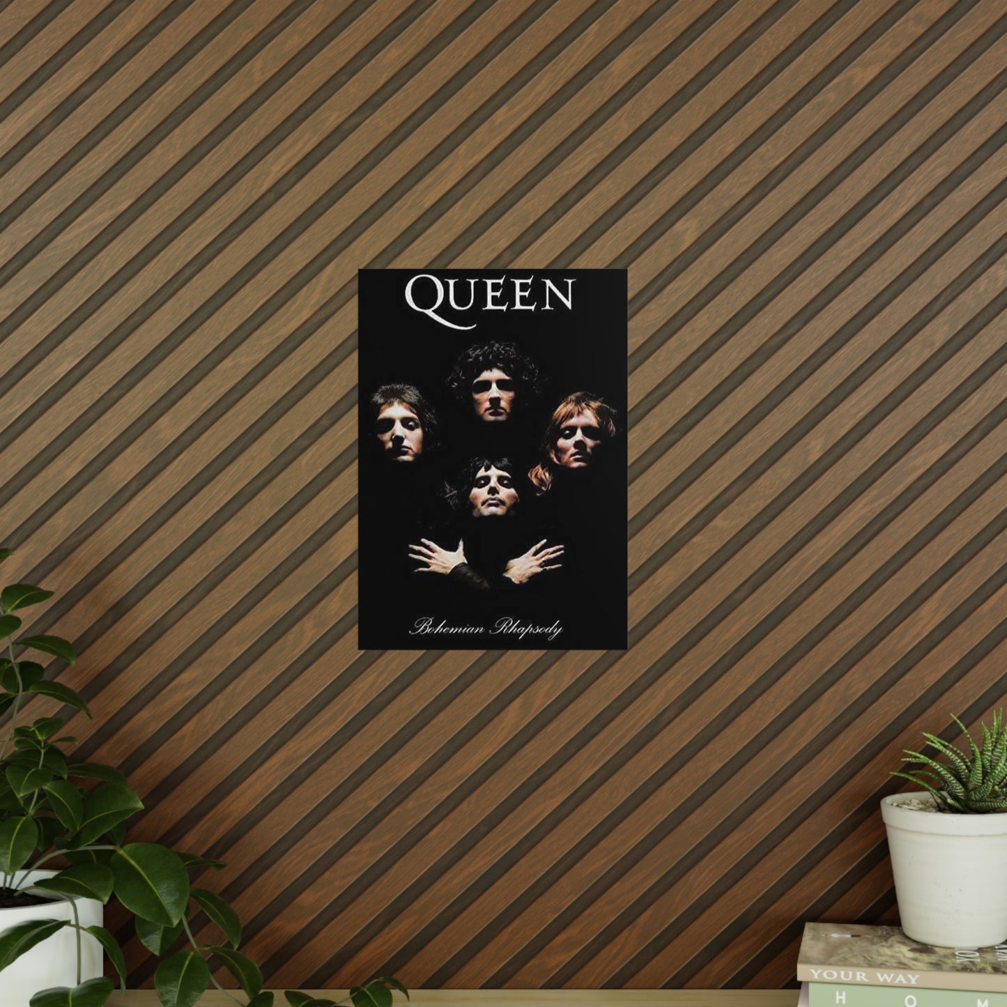 Photopaper Poster — Queen "Bohemian Rhapsody" Classic Rock Band Art Print
