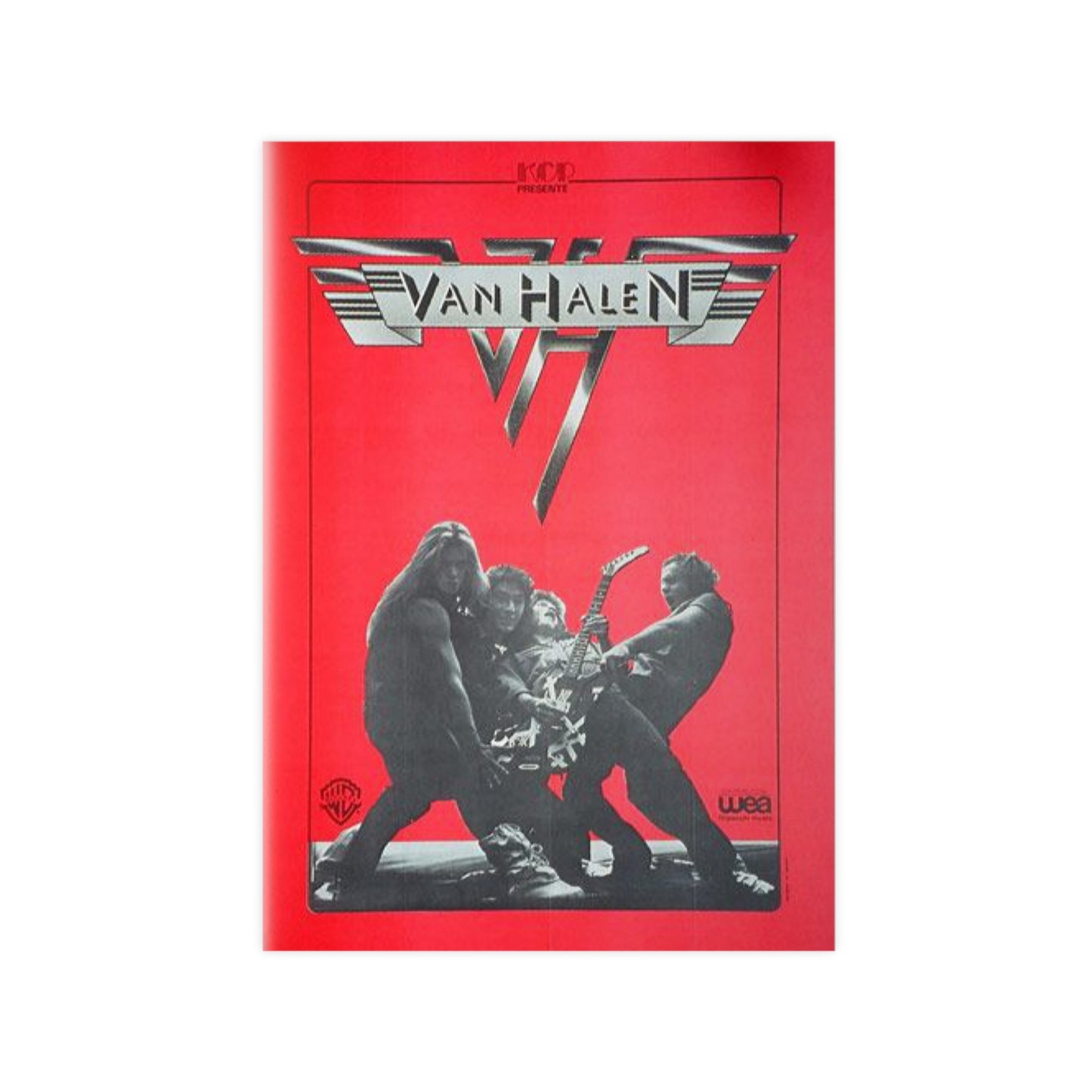 Van Halen Photopaper Poster - Vintage Rock Band Wall Art